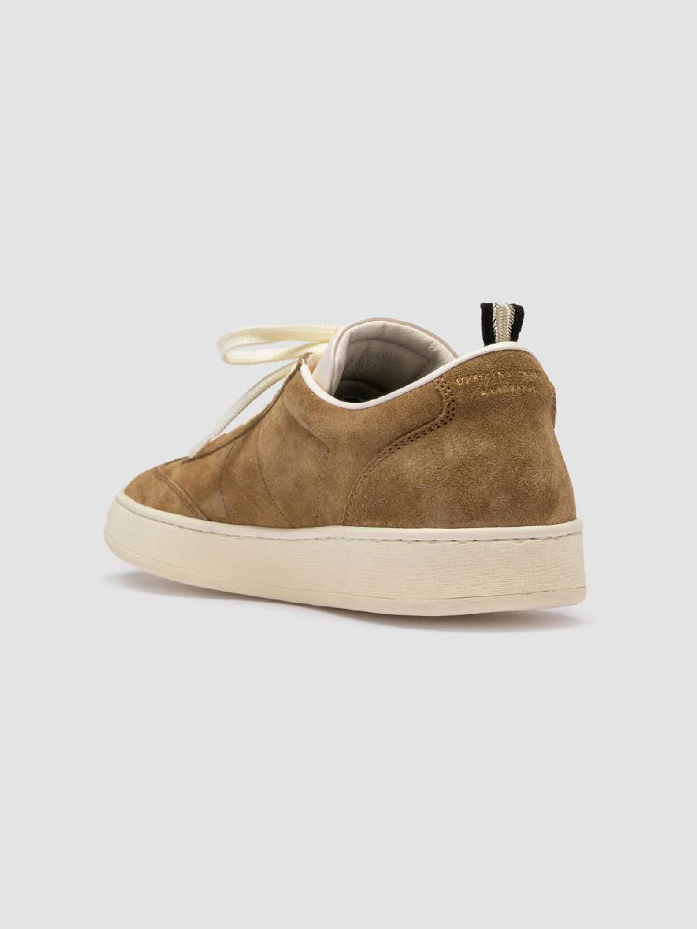 Officine Creative KOMBI 003 Sneaker in Pelle Scamosciata Marrone Offerta