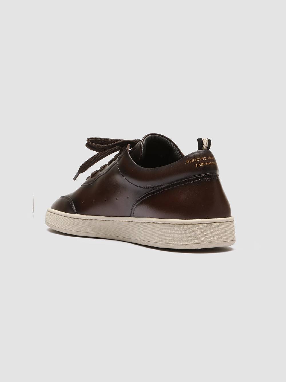 Officine Creative KRIS LUX 001 Sneakers in Pelle Marrone Outlet