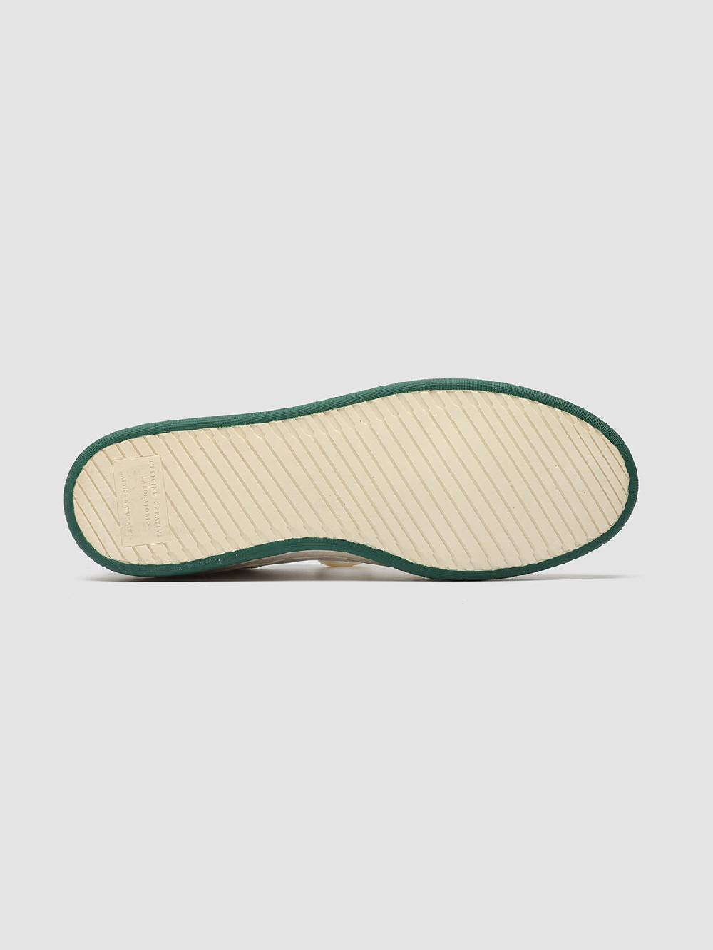 Officine Creative MAGIC 001 Sneakers in Pelle e Camoscio Bianco Offerte
