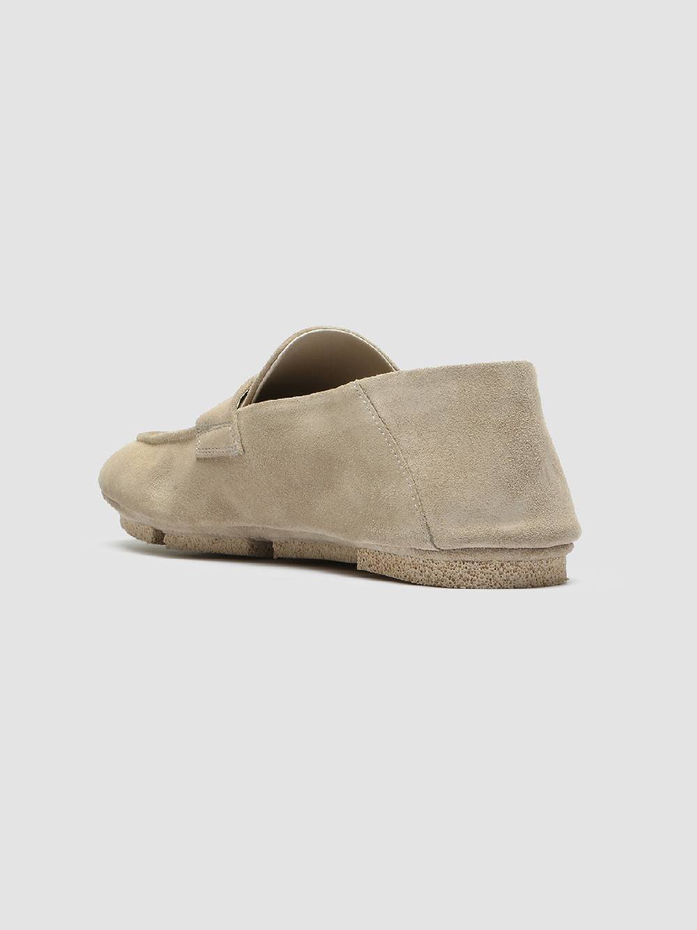 Officine Creative C-SIDE 101 Mocassini in Pelle Scamosciata Avorio Vendite Flash