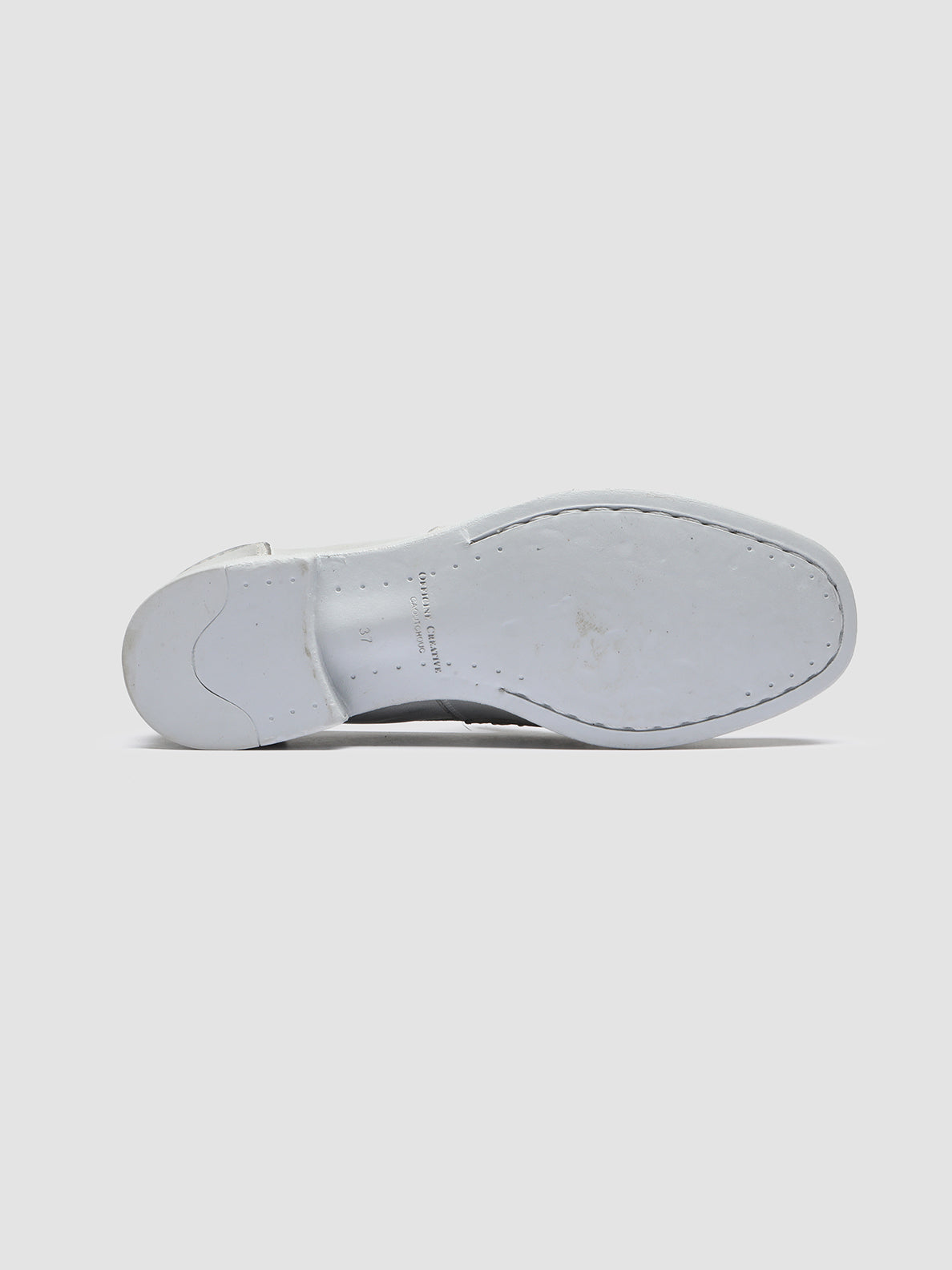 Officine Creative CALIXTE 042 Mocassini Penny in Pelle Grigia Moda