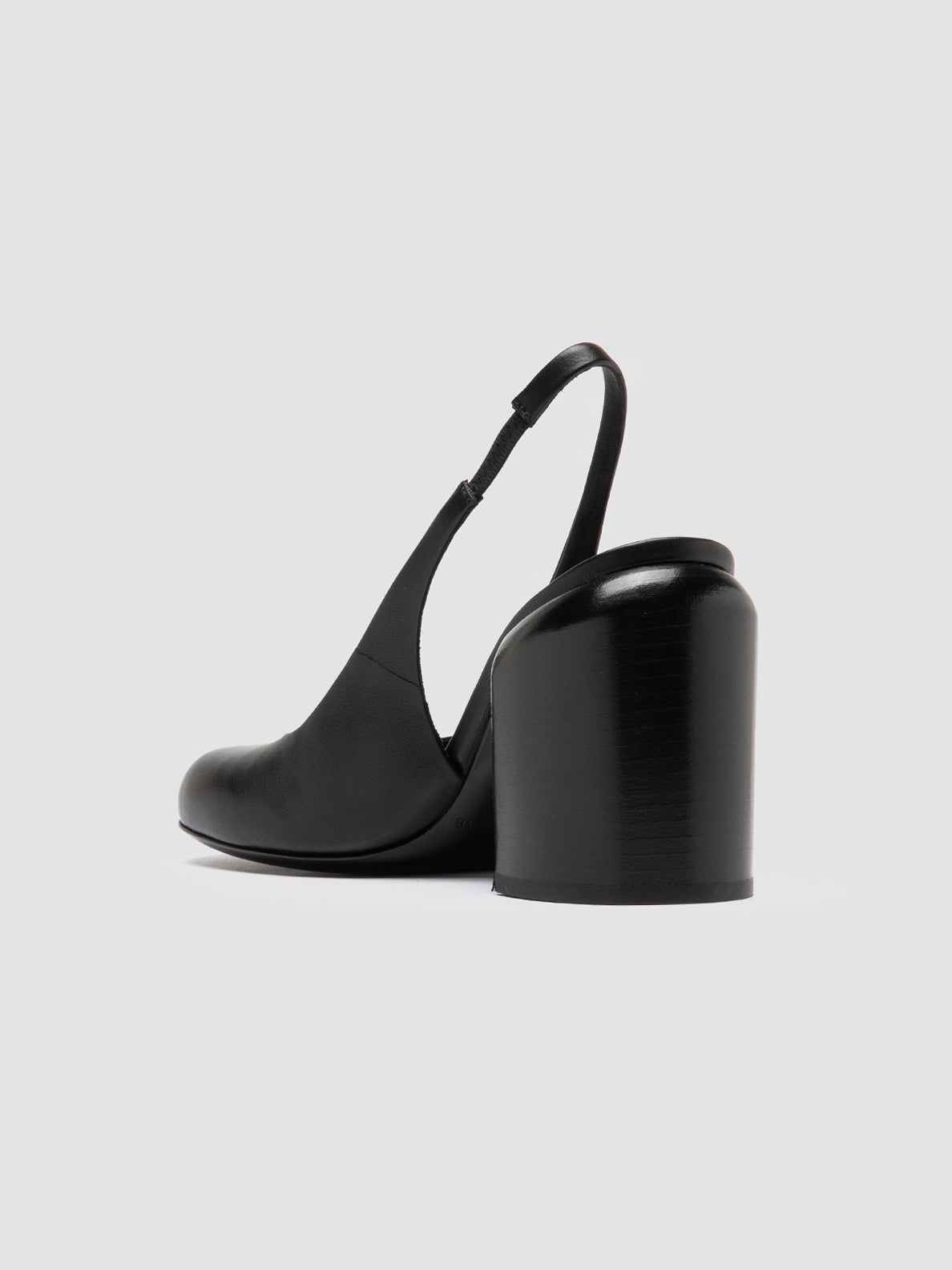 Officine Creative ESTHER 021 Sandali Slingback in Pelle Nera Comprare a buon mercato