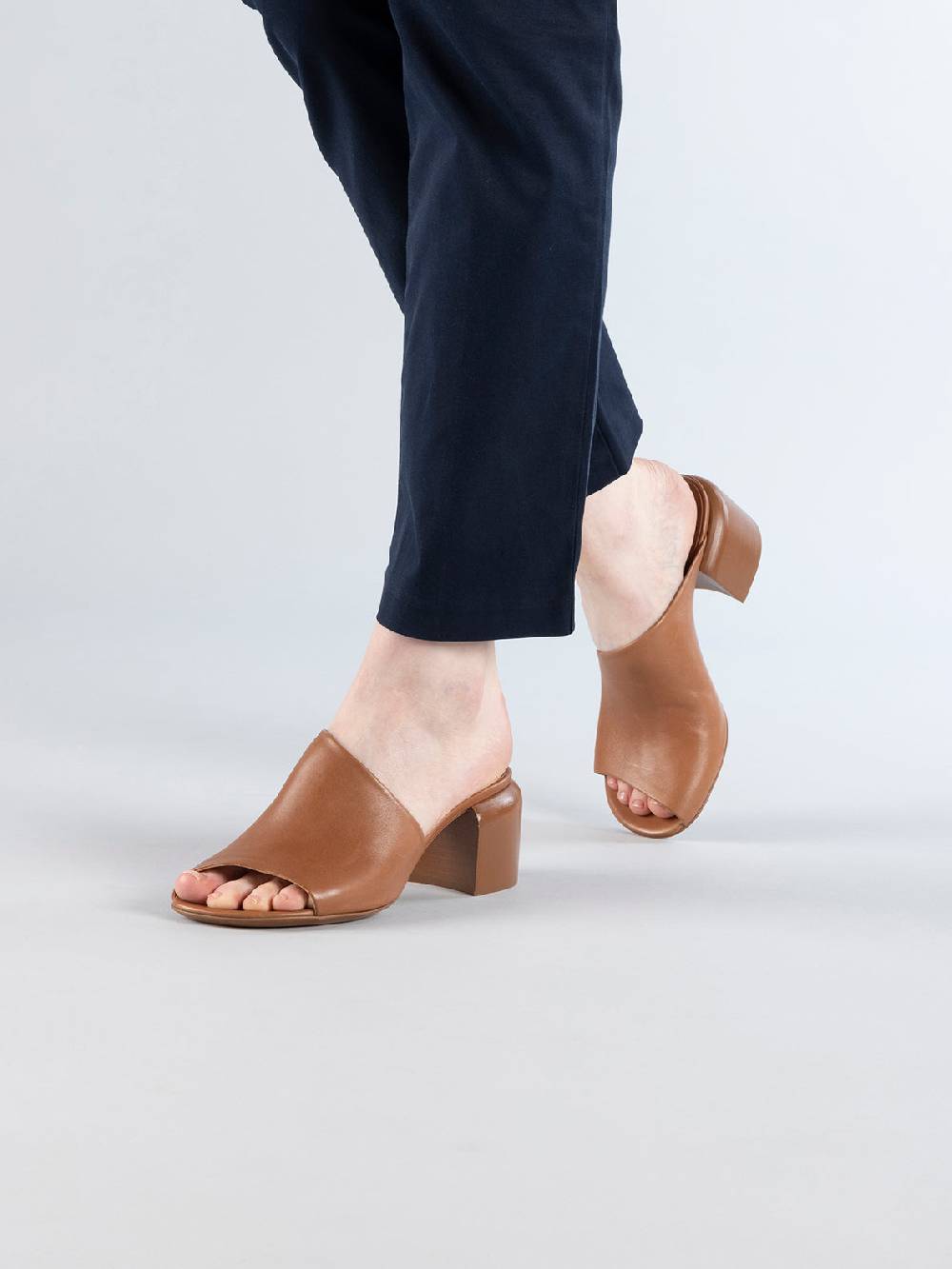 Officine Creative ETHEL 007 Sandali in Pelle Marrone Shopping online