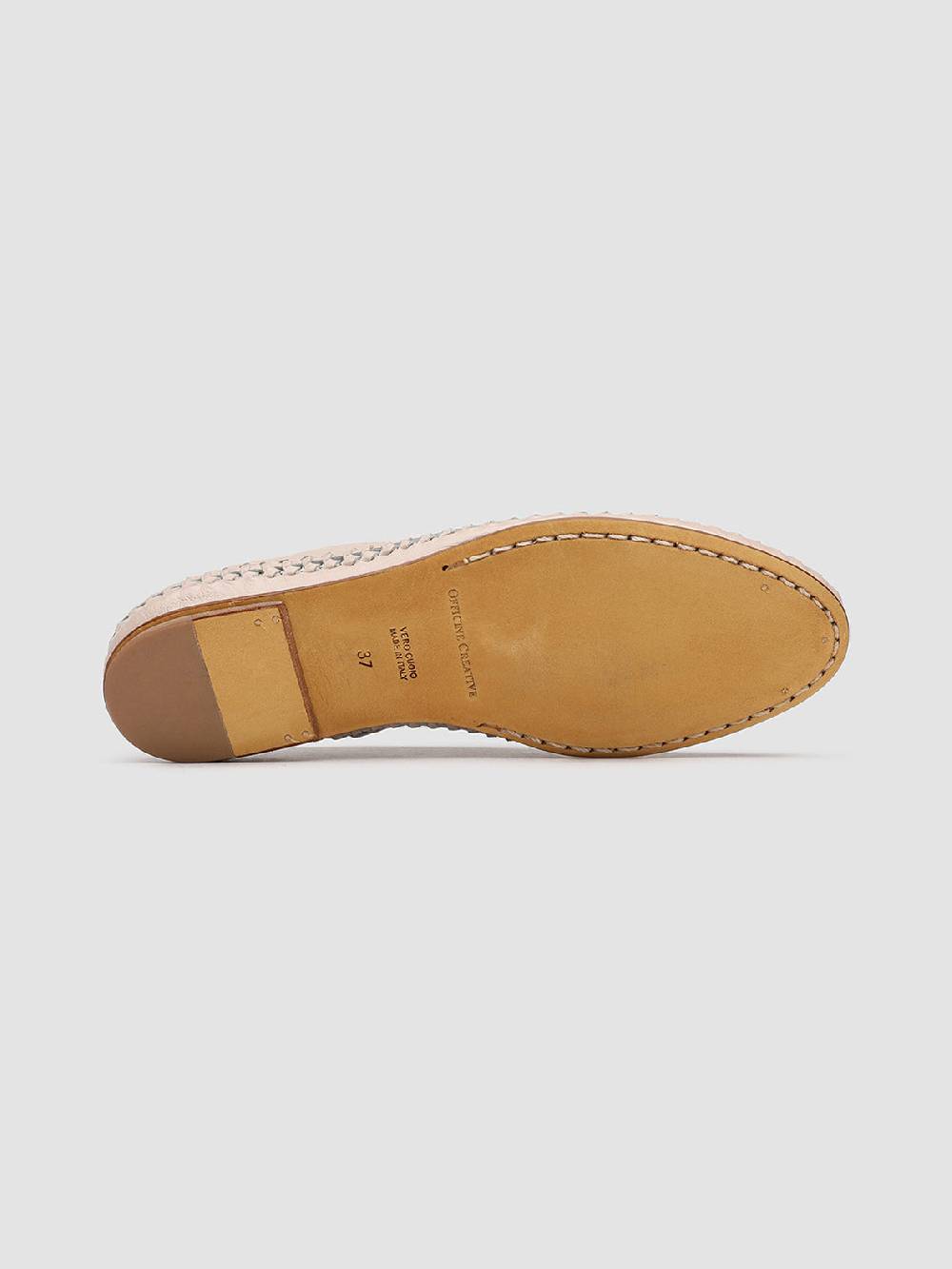 Officine Creative BESSIE 002 Mocassini in Pelle Rosa Offerta Pasqua