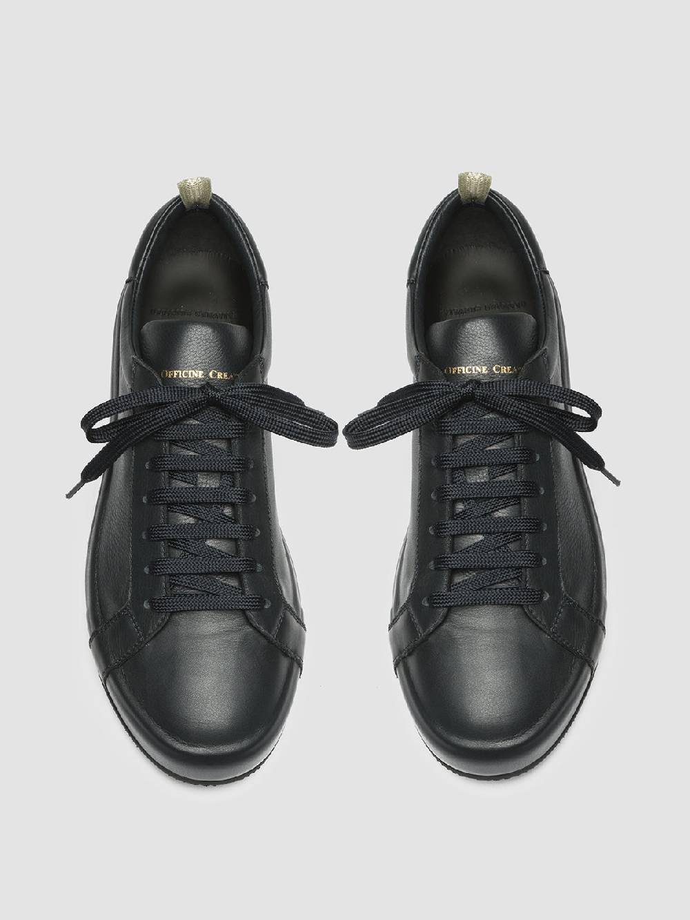 Officine Creative CORE 001 Sneakers in Pelle Blu Latest fashion