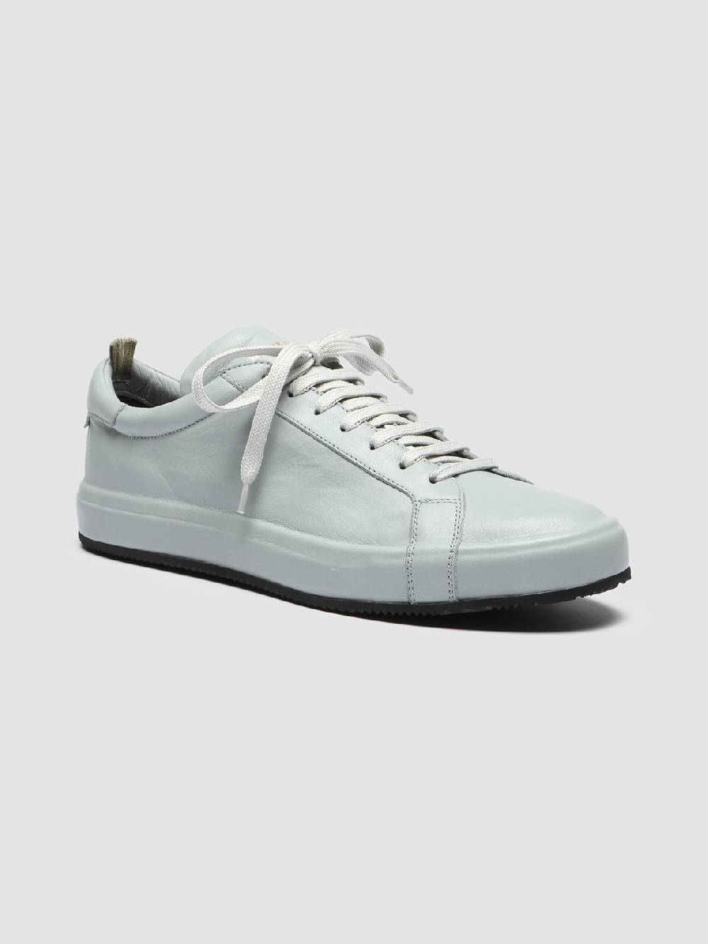 Officine Creative CORE 001 Sneakers in Pelle Grigia Offerte esclusive