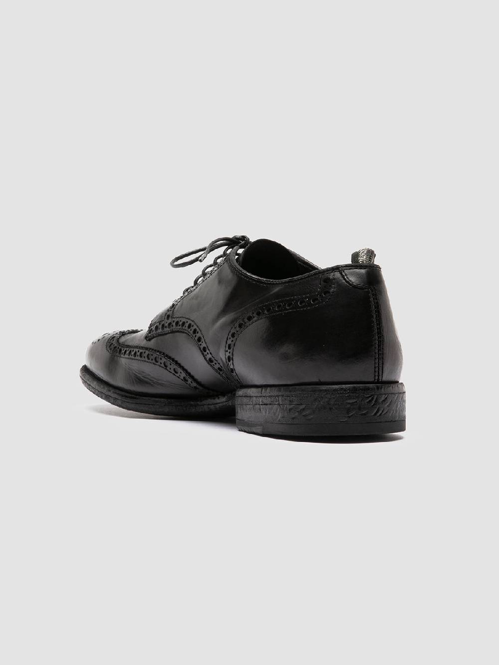 Officine Creative EMORY 015 Scarpe Derby in Pelle Nera Offerte giornaliere