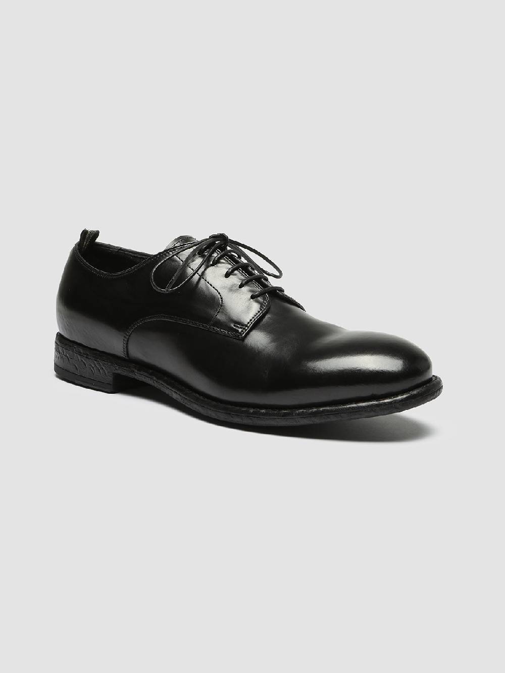 Officine Creative EMORY 022 Derby in Pelle Nera Sconti VIP