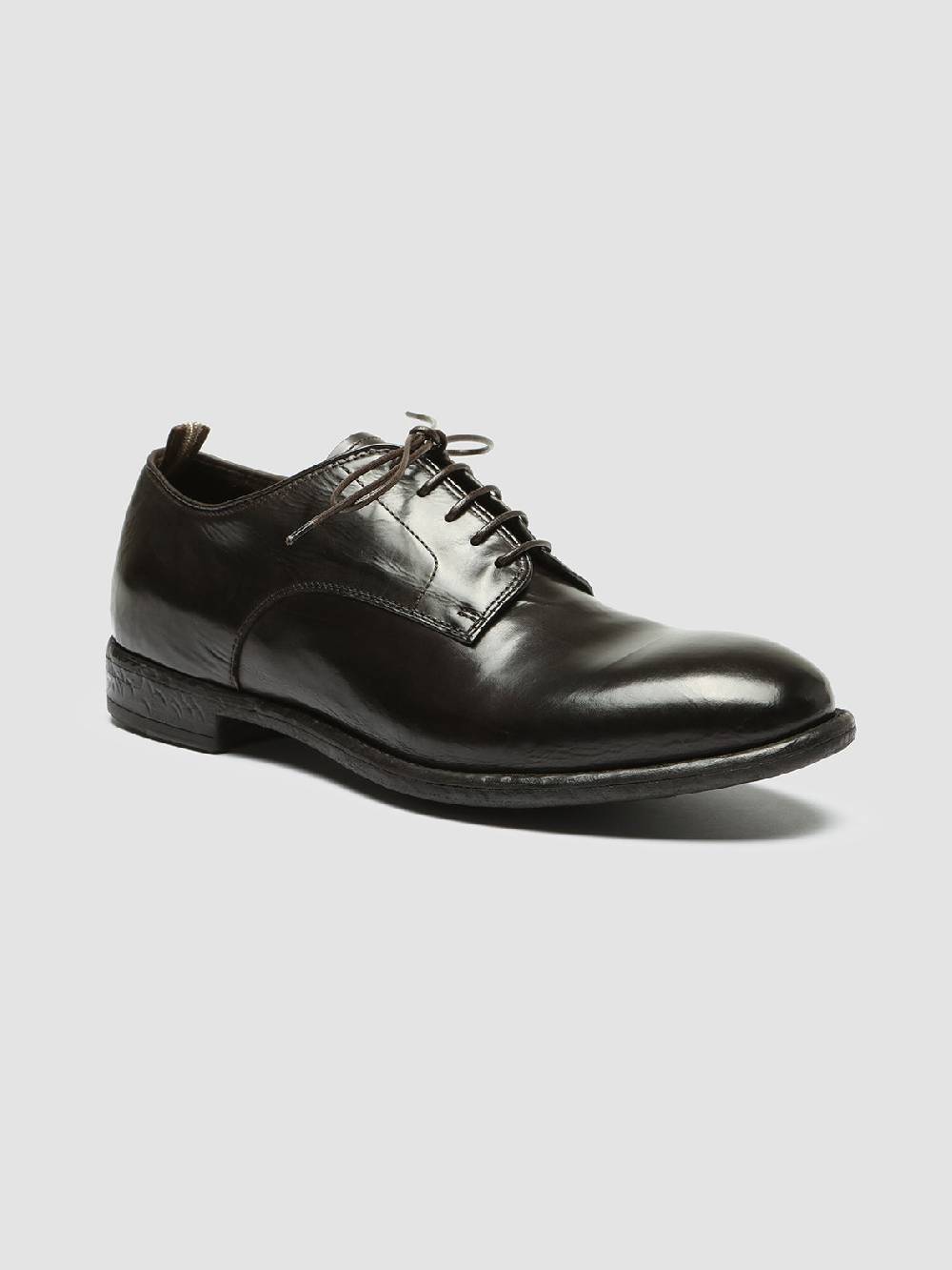 Officine Creative EMORY 022 Derby in Pelle Marrone Prezzo basso