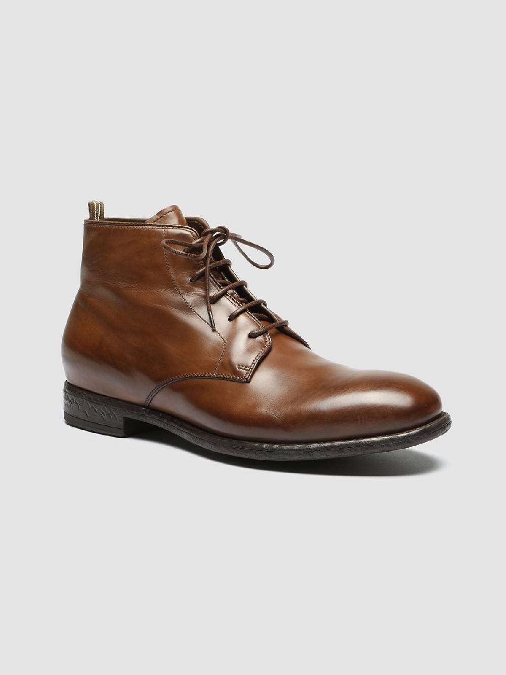 Officine Creative EMORY 023 Stivaletti in Pelle Marrone Super Saving Price