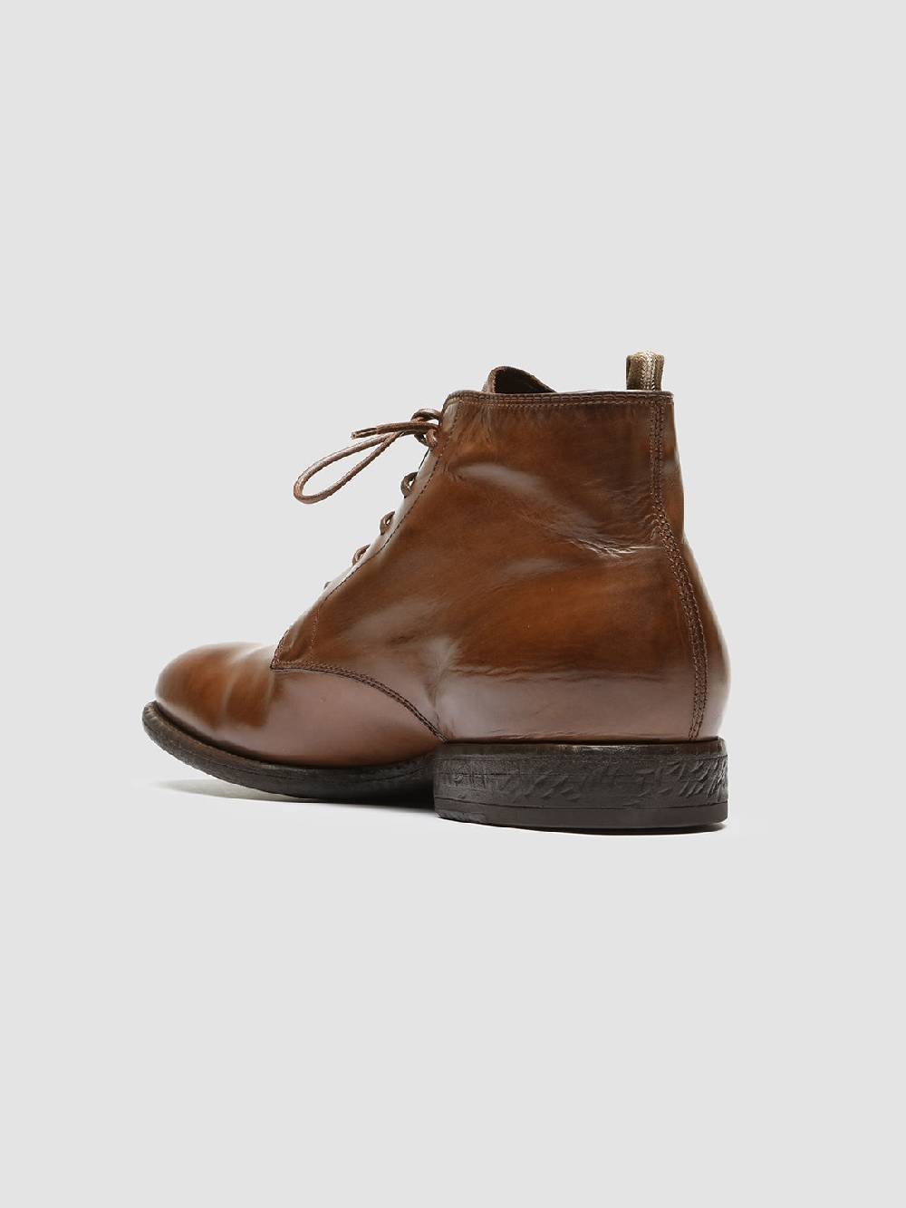 Officine Creative EMORY 023 Stivaletti in Pelle Marrone Super Saving Price