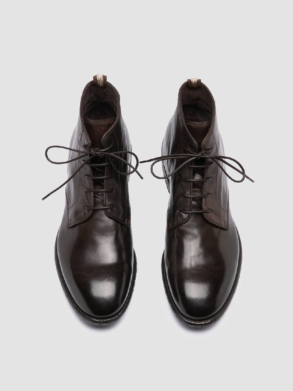 Officine Creative EMORY 023 Stivaletti in Pelle Marrone Offerta settimanale