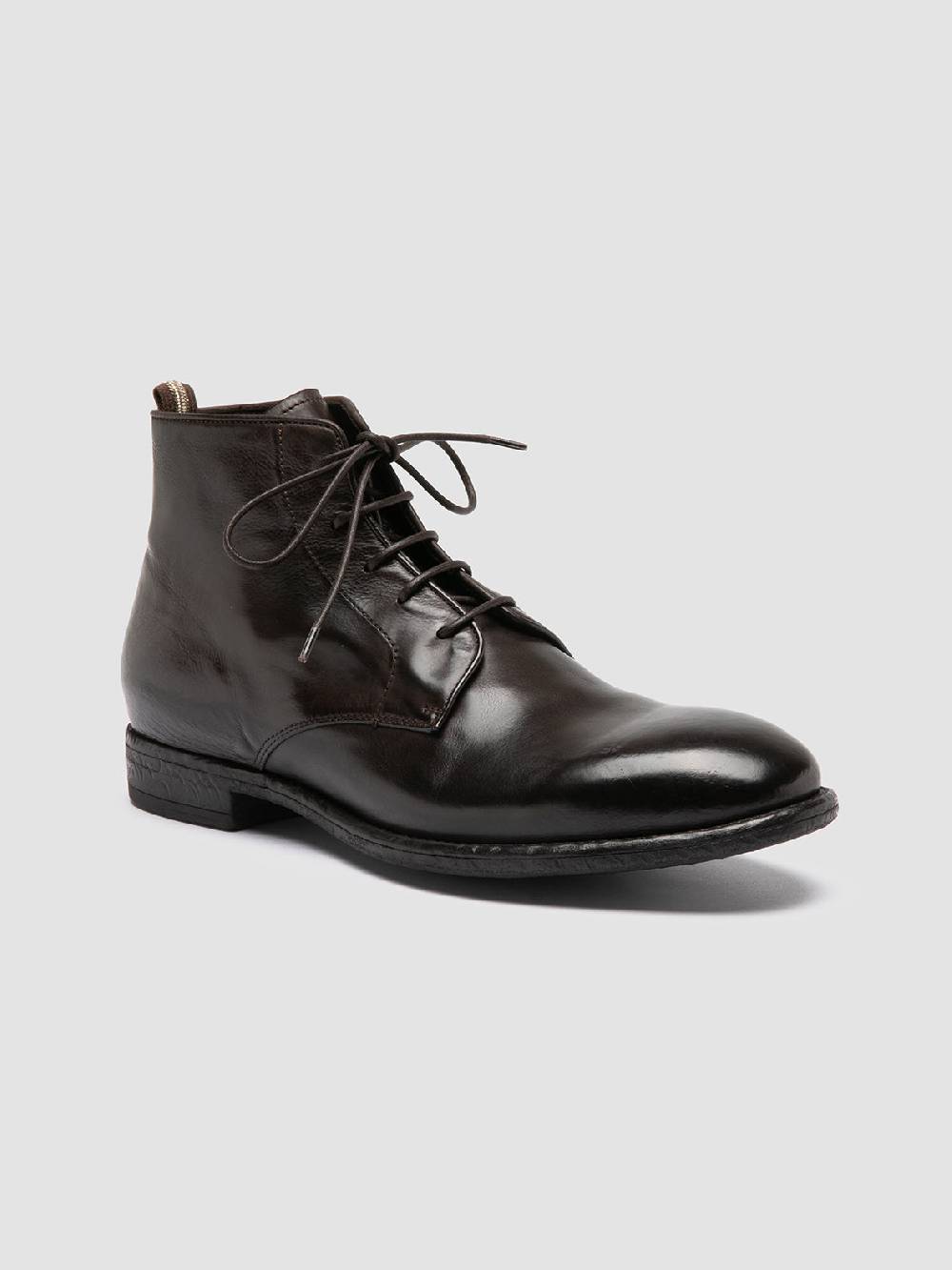 Officine Creative EMORY 023 Stivaletti in Pelle Marrone Offerta settimanale