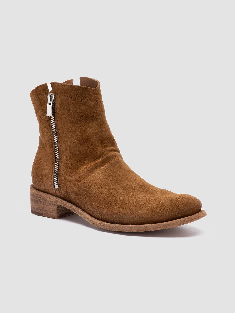 Officine Creative LISON 051 Stivaletti in Pelle Scamosciata Marrone Rilascio limitato