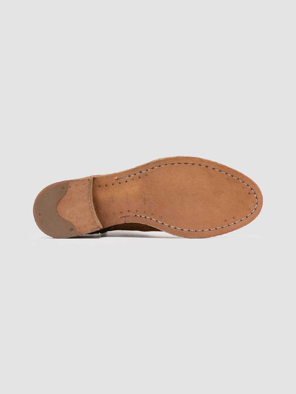 Officine Creative LISON 051 Stivaletti in Pelle Scamosciata Marrone Rilascio limitato