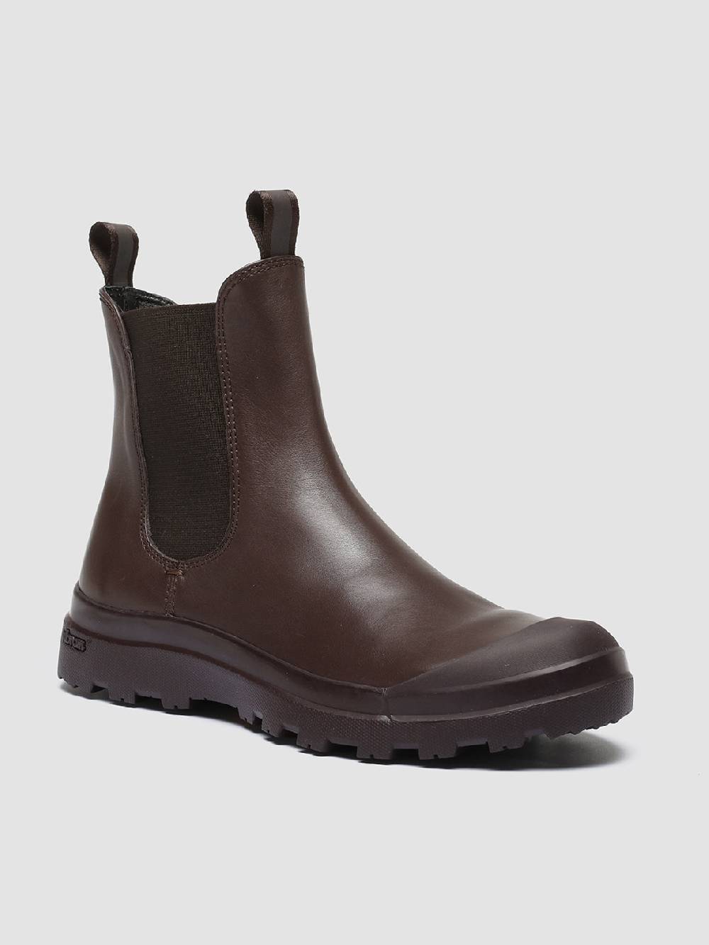 Officine Creative PALLET 107 Stivaletti Chelsea in Pelle Bordeaux ACQUISTA ORA