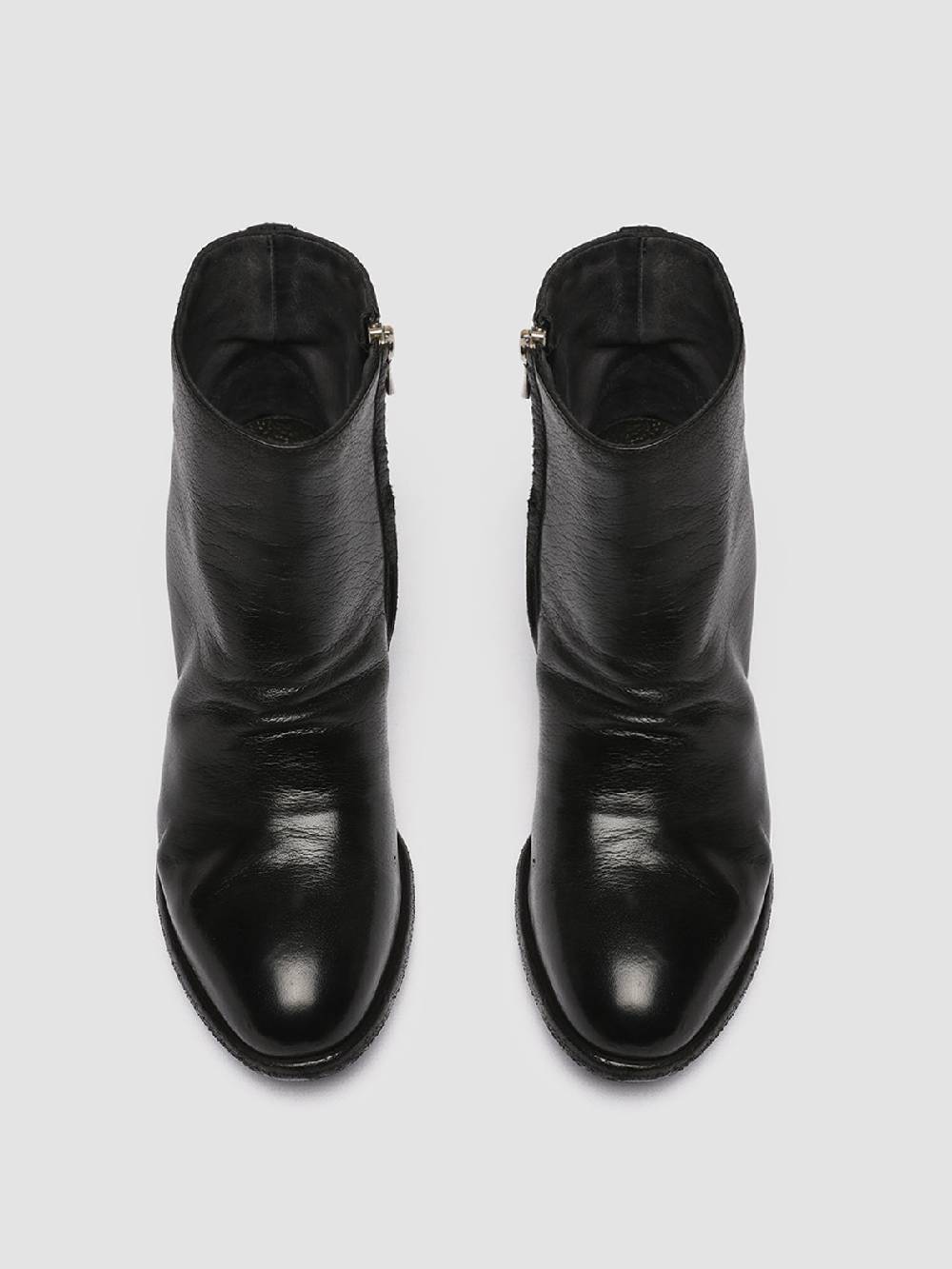 Officine Creative SHERRY 003 Stivaletti in Pelle Nera Fino al 65% di sconto