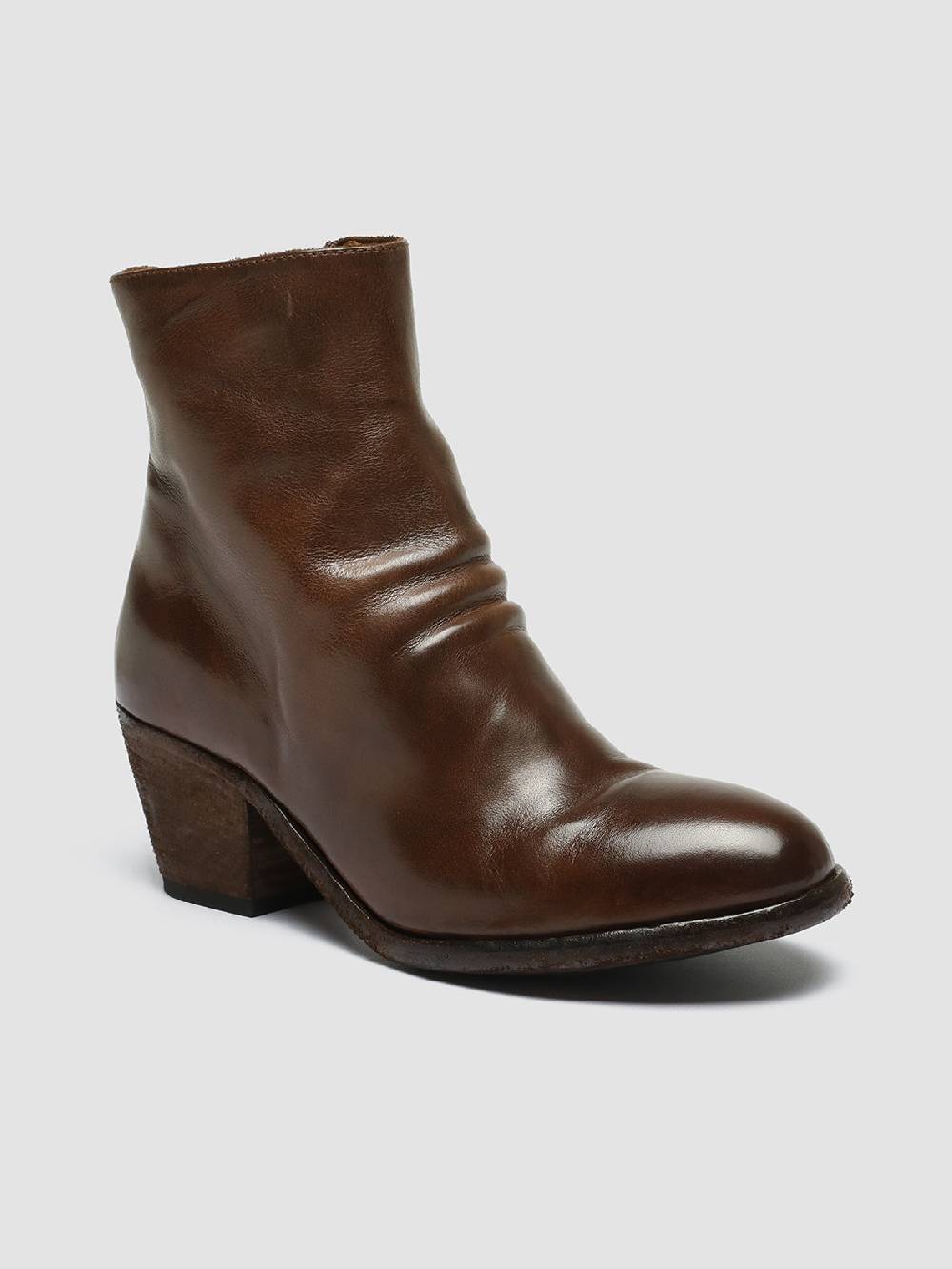 Officine Creative SHERRY 003 Stivaletti in Pelle Marrone Only for today