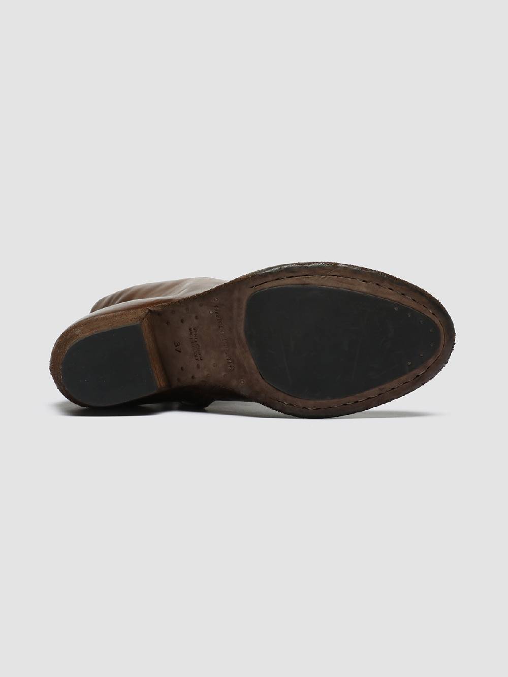 Officine Creative SHERRY 003 Stivaletti in Pelle Marrone Only for today