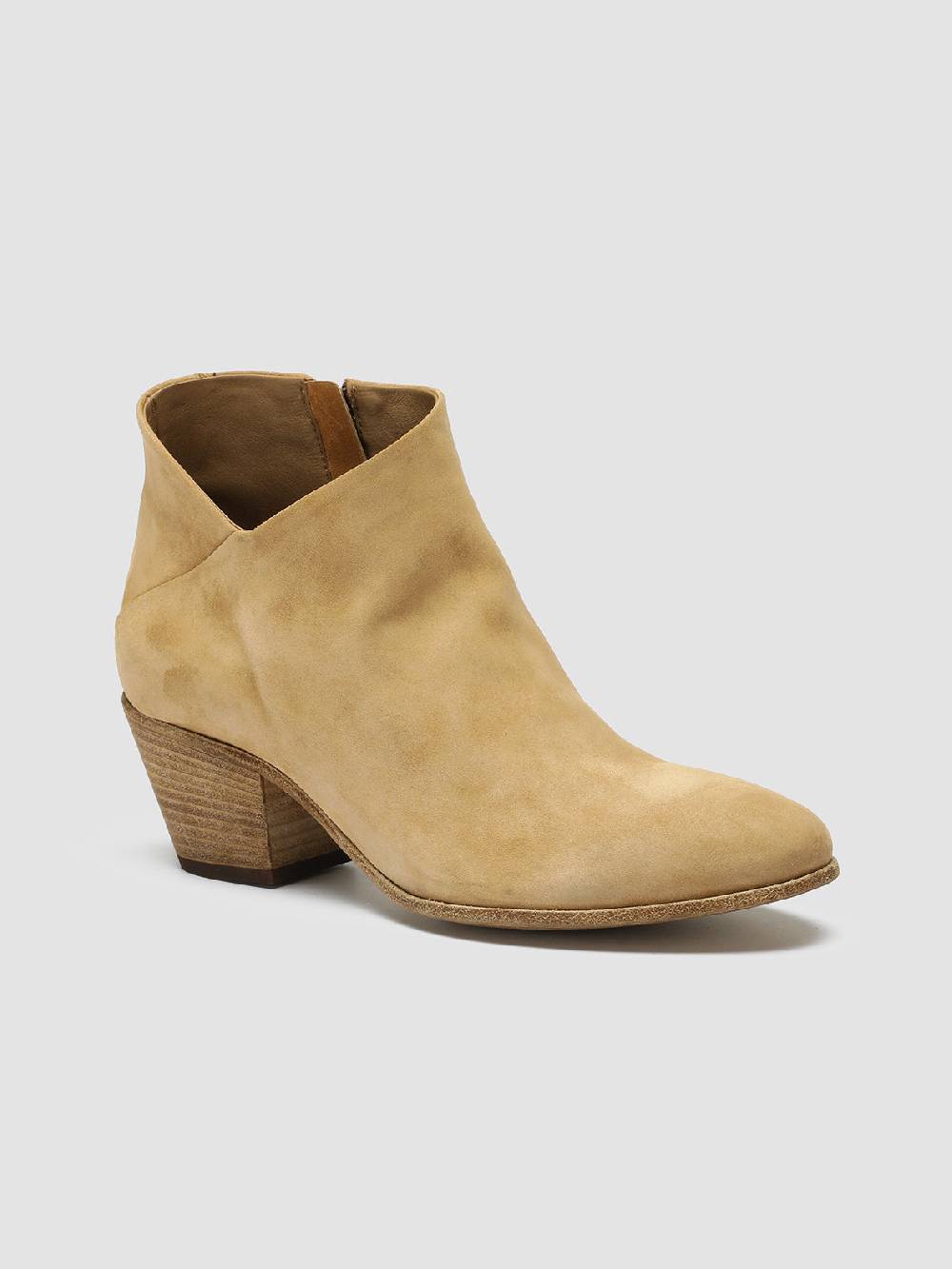 Officine Creative SHIRLEE 002 Stivaletti in Pelle Scamosciata Marrone Sostegno trimestrale