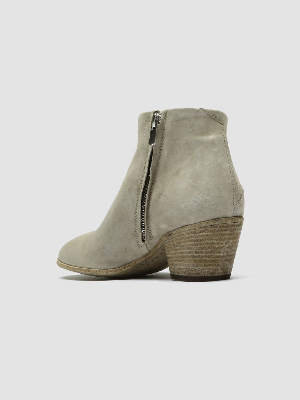 Officine Creative SHIRLEE 002 Stivaletti in Pelle Scamosciata Verde Fino al 55% di sconto