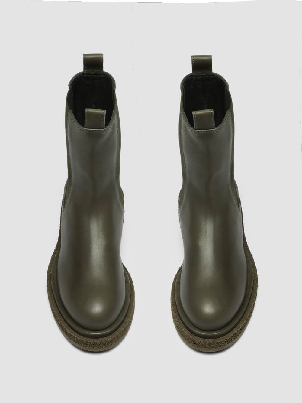 Officine Creative TONAL 105 Stivaletti Chelsea in Pelle Verde 50% di sconto con spedizione gratuita