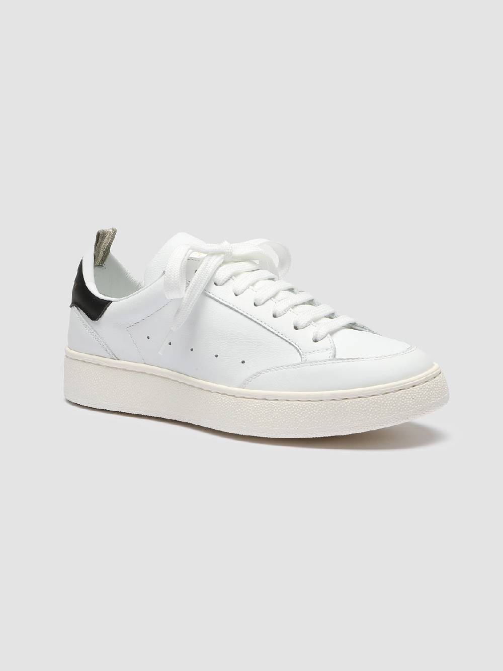 Officine Creative MOWER 109 Sneakers in Pelle Bianca 50% di sconto per tempo limitato