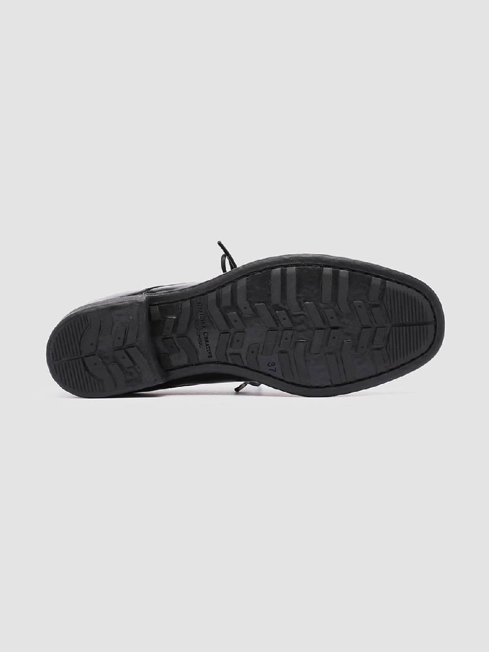 Officine Creative CALIXTE 001 Derby in Pelle Nera Fino Al -60%