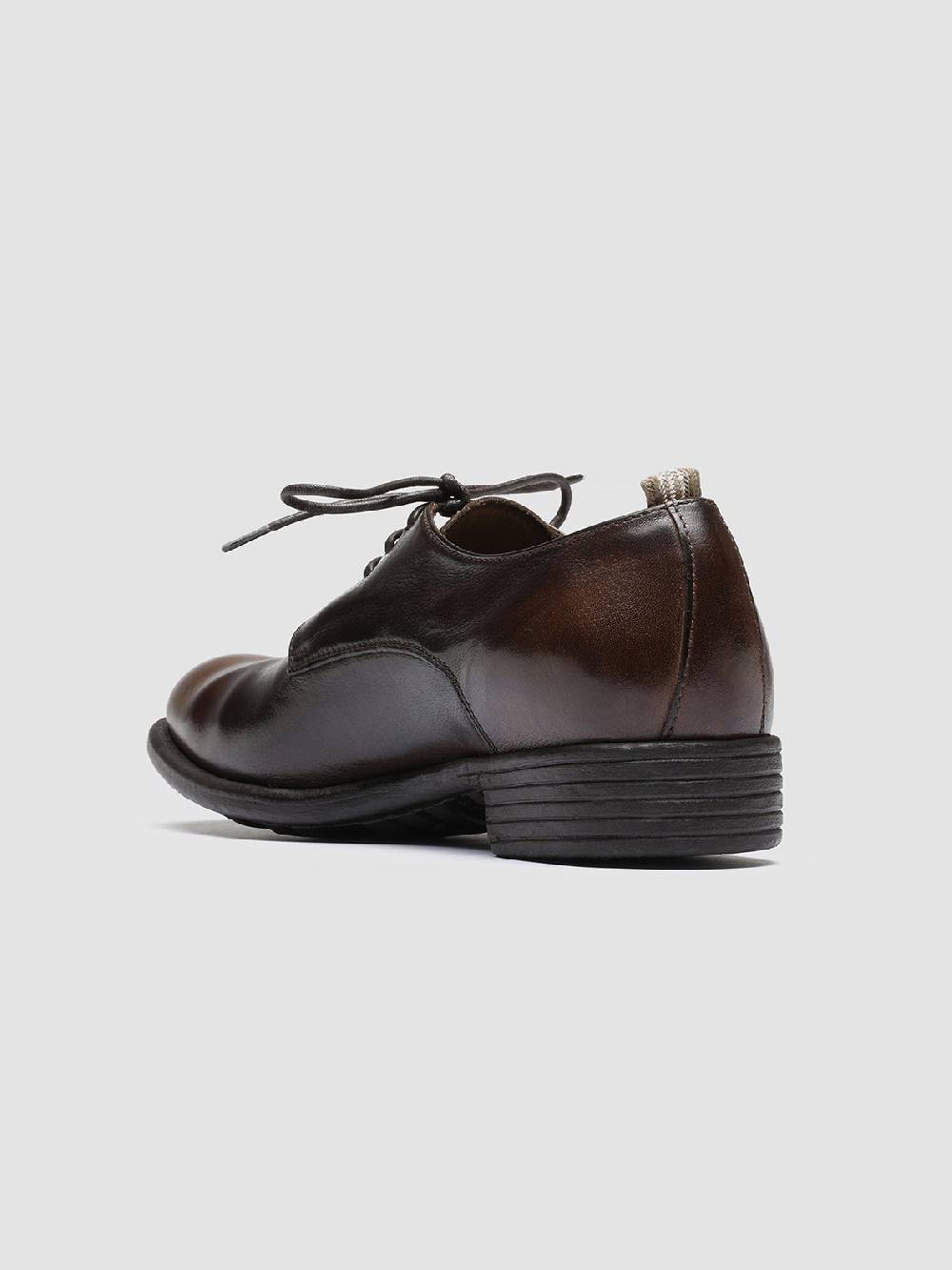 Officine Creative CALIXTE 001 Derby in Pelle Marrone Shopping Online