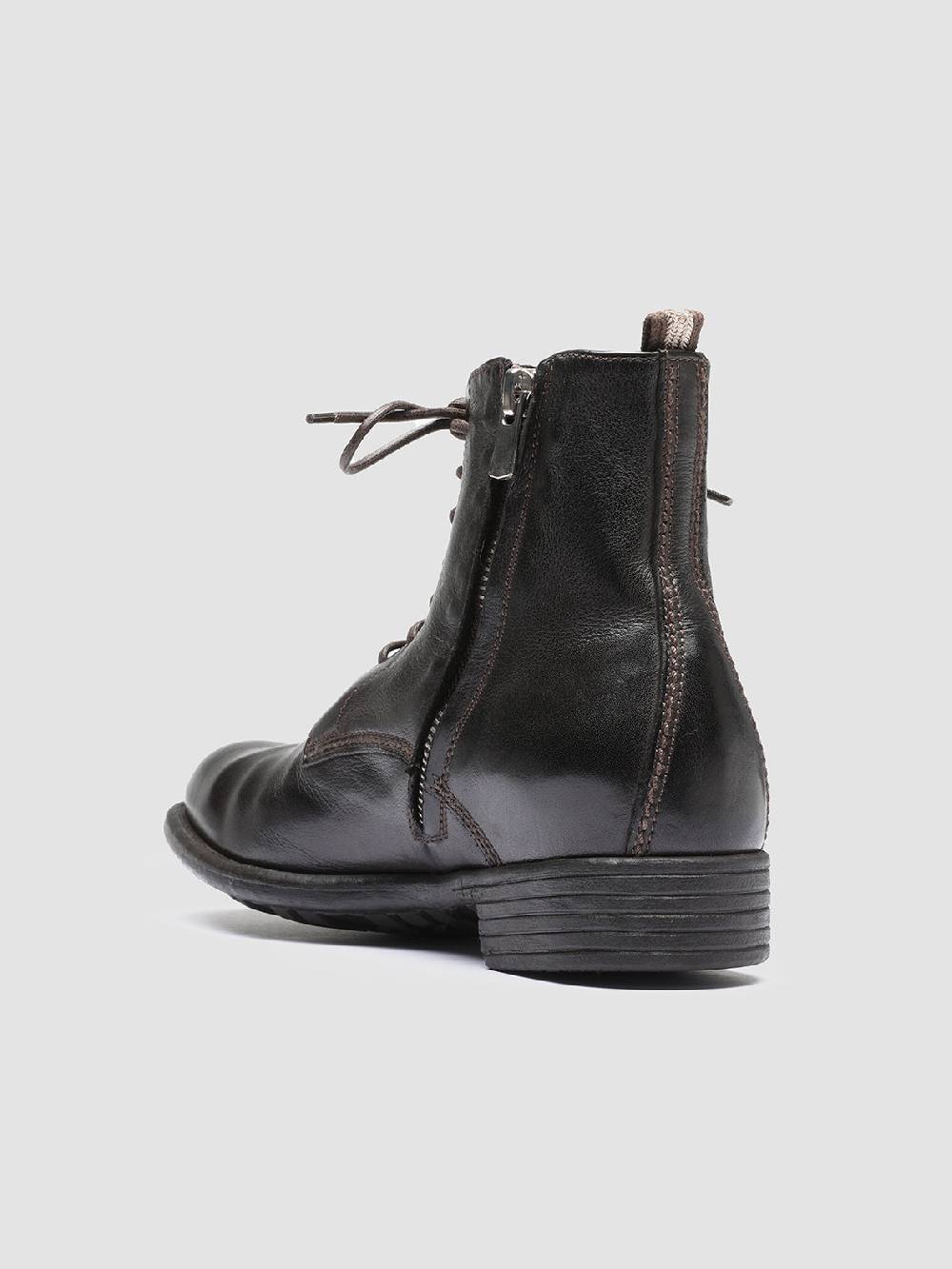 Officine Creative CALIXTE 002 Stivaletti in Pelle Marrone con Zip I Più Venduti