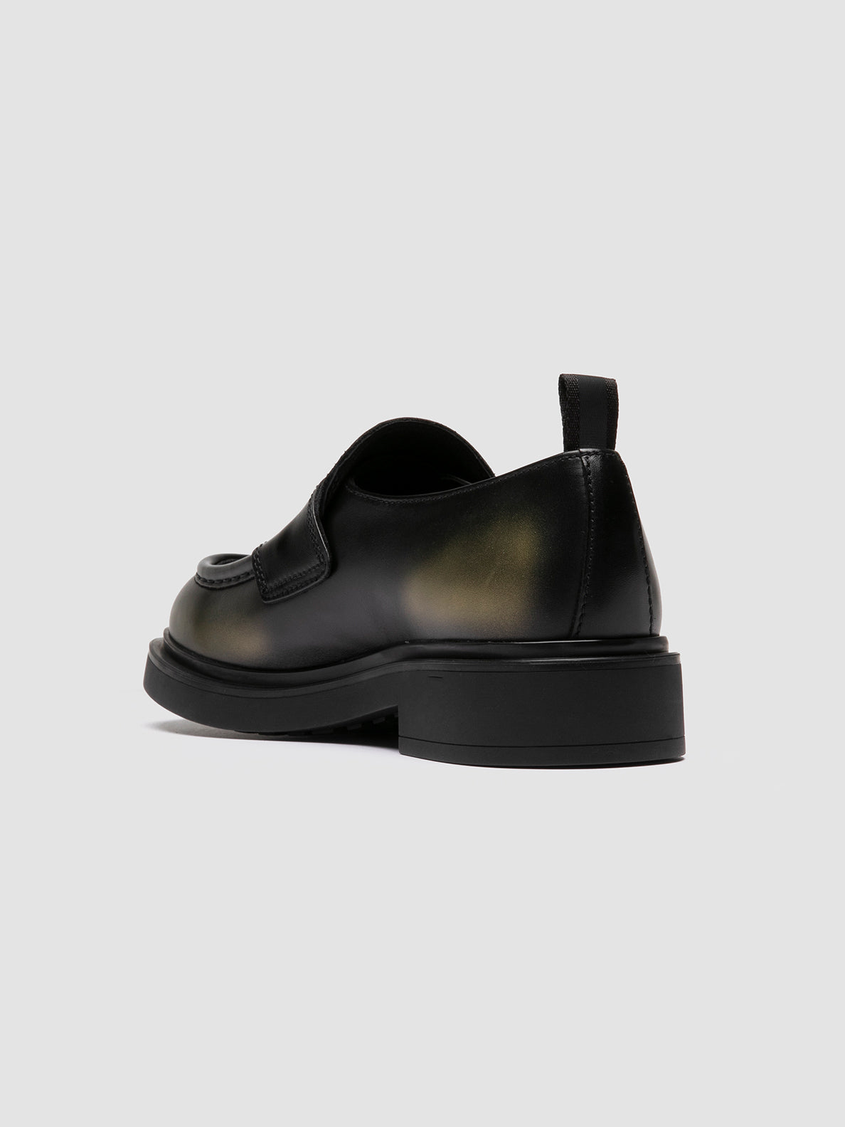 Officine Creative ENGINEER 101 Mocassini Penny in Pelle Metallizzata Prezzo di fabbrica