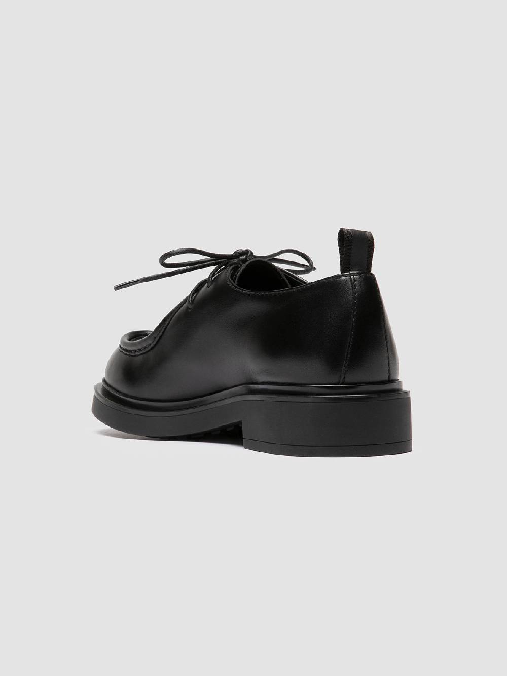 Officine Creative ENGINEER 102 Derby in Pelle Nera Offerta speciale