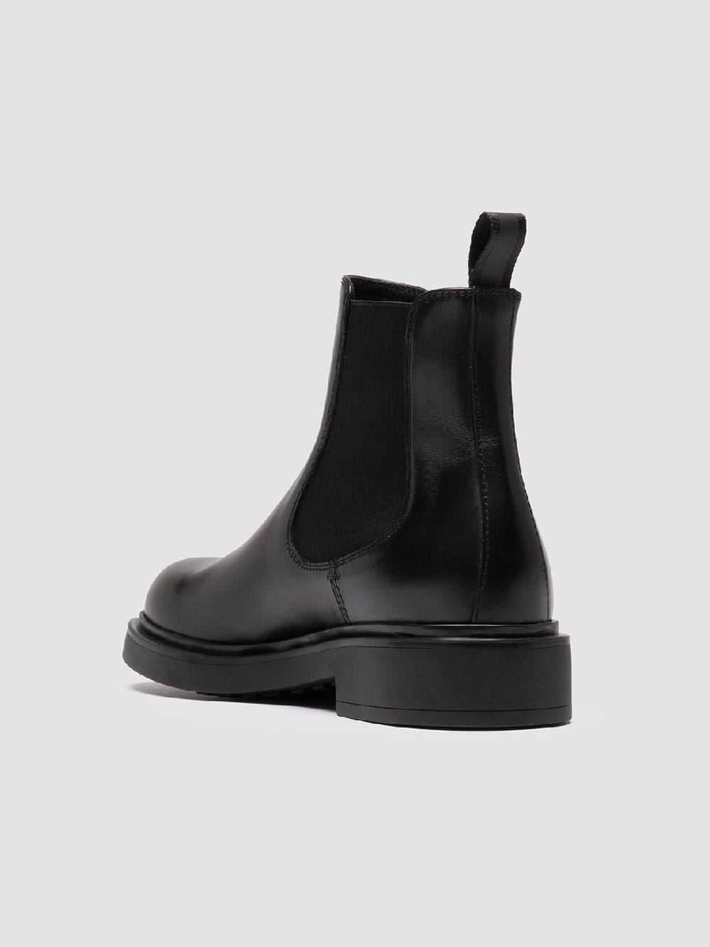 Officine Creative ENGINEER 107 Stivaletti Chelsea in Pelle Nera Comprare a buon mercato