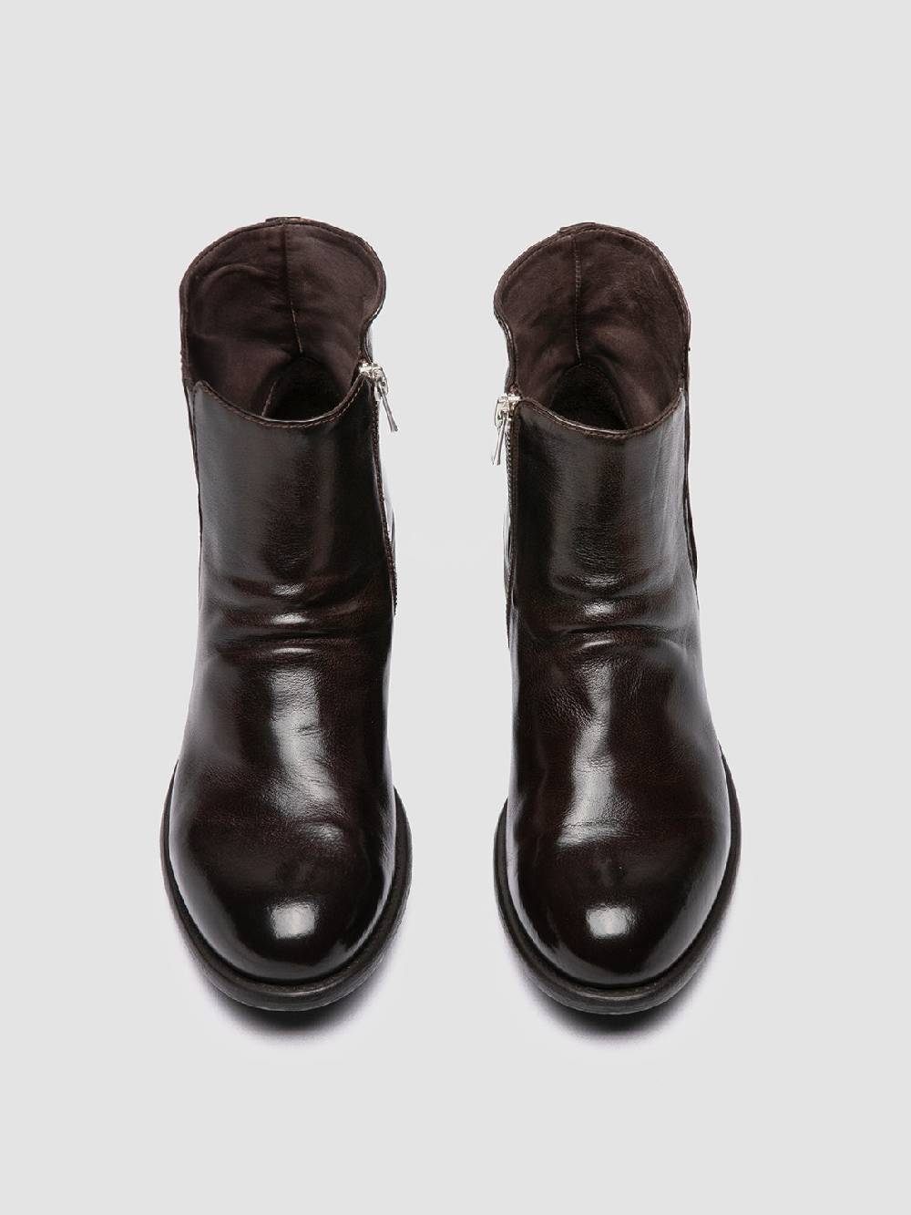 Officine Creative LIS 001 Stivali con Zip in Pelle Marrone Offerta per la Festa della Mamma