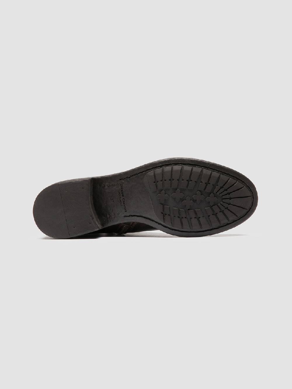 Officine Creative LIS 001 Stivali con Zip in Pelle Marrone Offerta per la Festa della Mamma