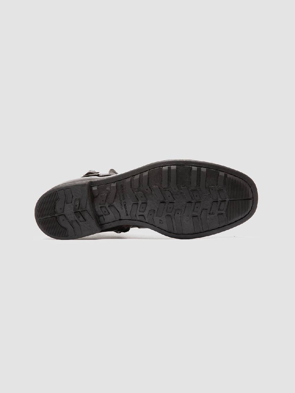 Officine Creative CHRONICLE 068 Stivali con Zip in Pelle Marrone Bestseller