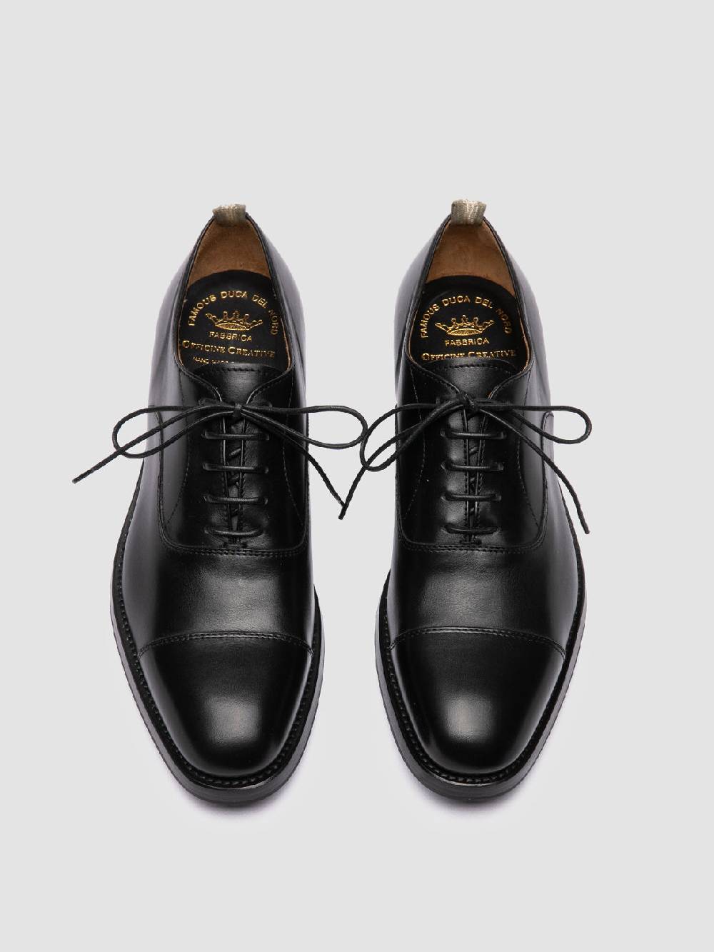 Officine Creative CONSULTANT 003 Oxford in Pelle Nera Comprane uno, ottenene uno gratis