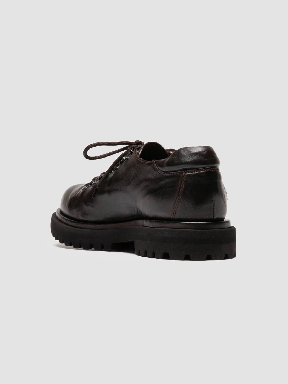 Officine Creative EVENTUAL DD 105 Derby in Pelle Marrone Super Saving Price