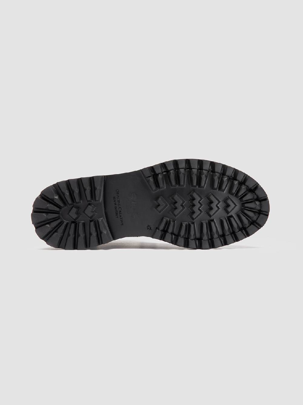 Officine Creative EVENTUAL DD 106 Stivali Stringati in Pelle Nera Offerta settimanale