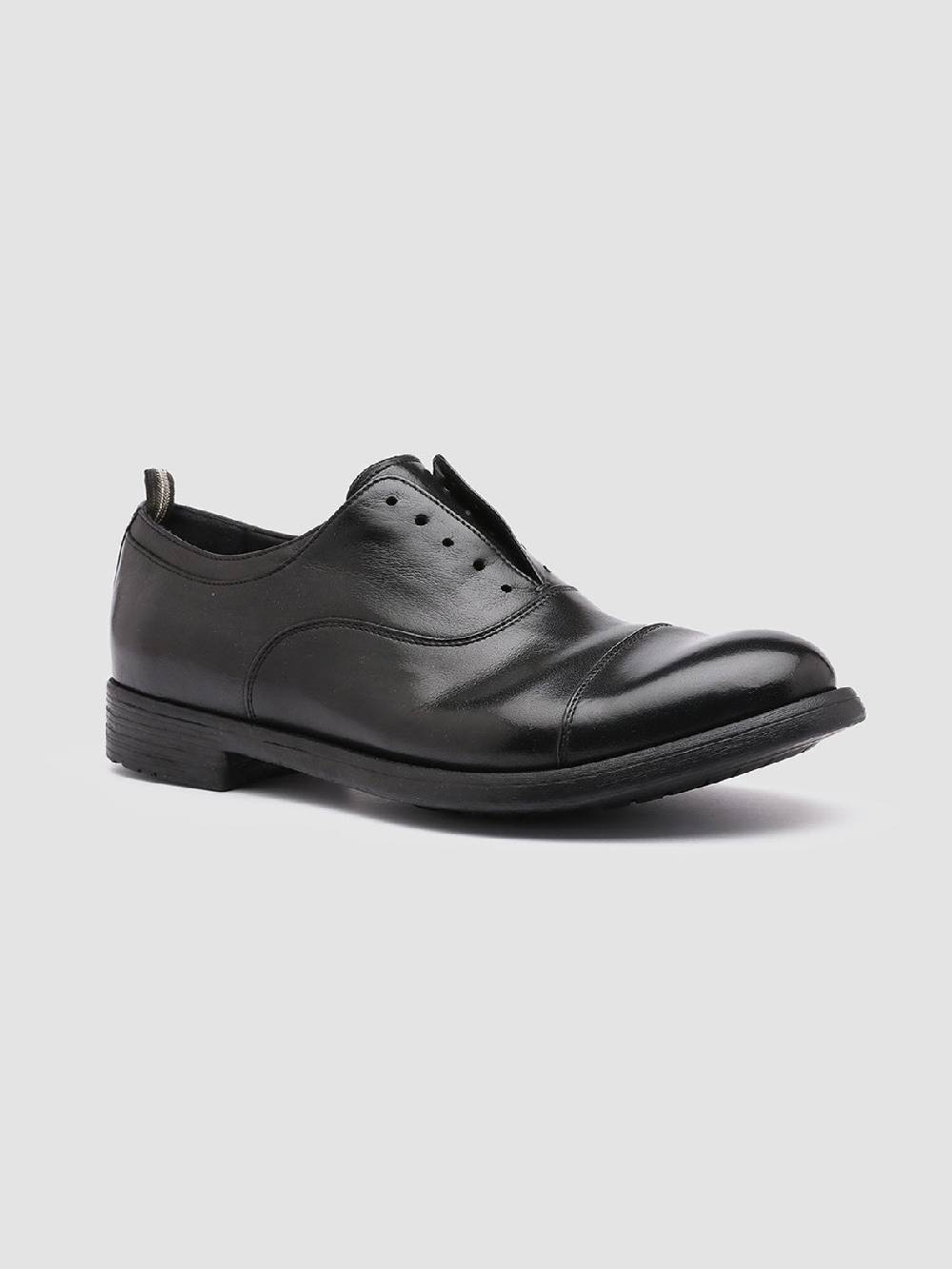 Officine Creative HIVE 004 Scarpe Oxford in Pelle Nera Ritorno libero