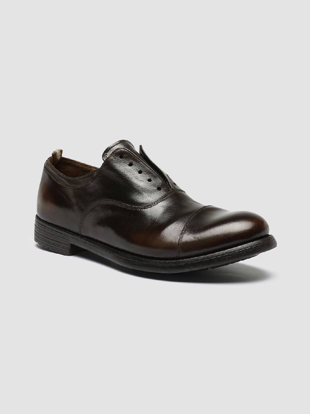 Officine Creative HIVE 004 Scarpe Oxford in Pelle Marrone Rilascio limitato