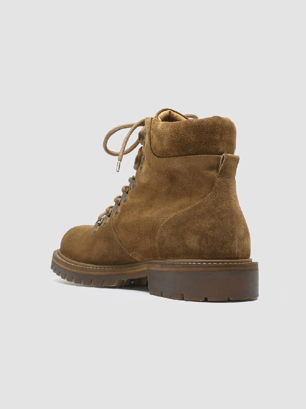 Officine Creative BOSS 003 Stivali Stringati in Camoscio Marrone Only for today