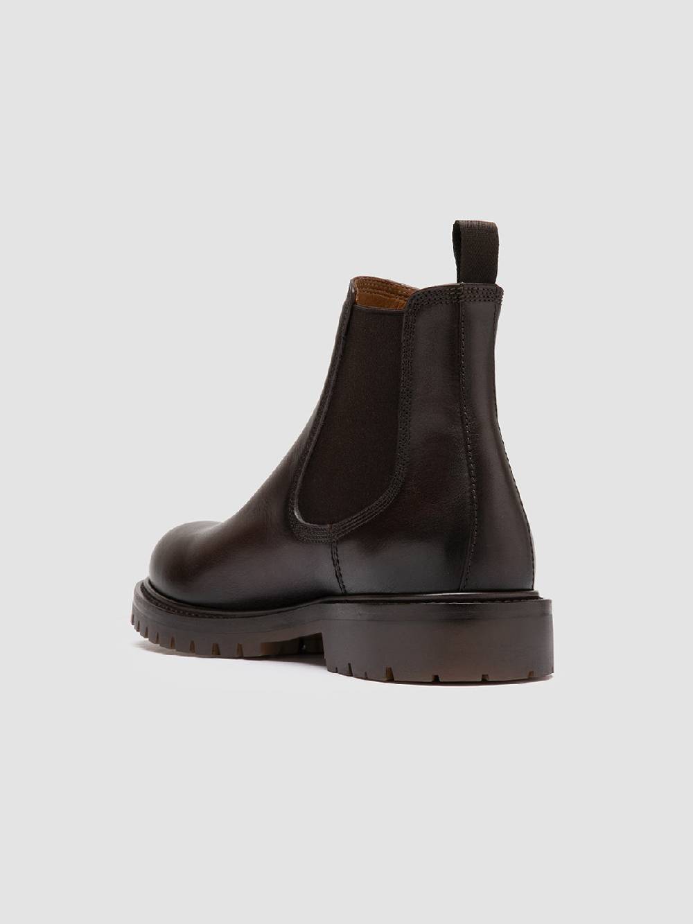 Officine Creative BOSS 004 Stivaletti Chelsea in Pelle Marrone Offerta speciale della fabbrica