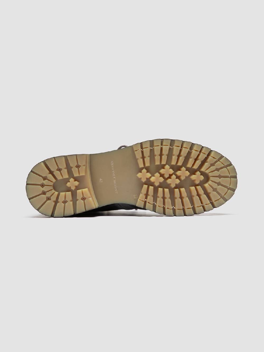 Officine Creative BOSS 006 Stivali Stringati in Camoscio Grigio Fino al 55% di sconto