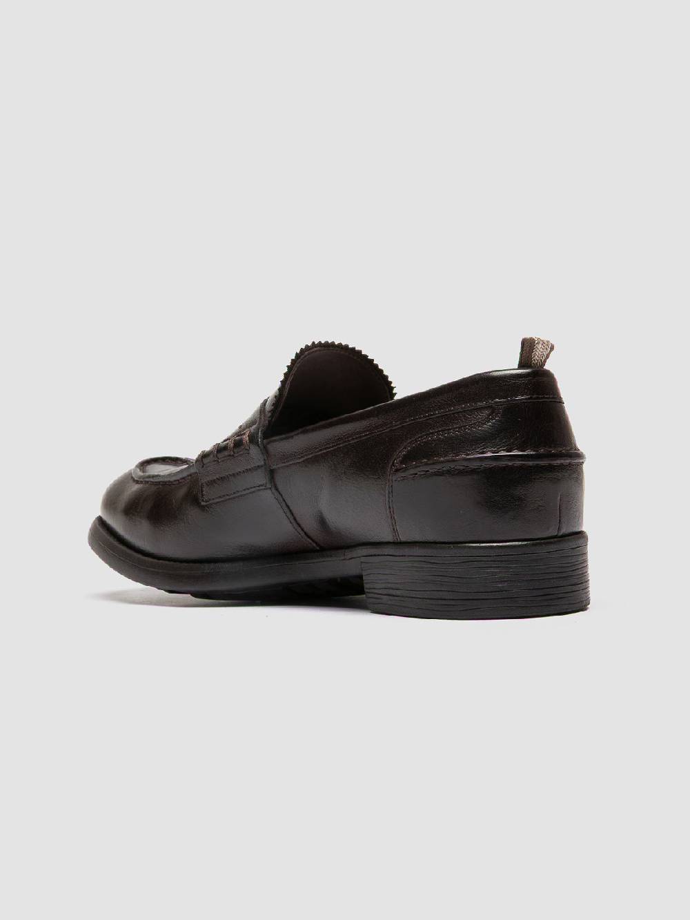Officine Creative CHRONICLE 056 Mocassini Penny in Pelle Marrone Italia