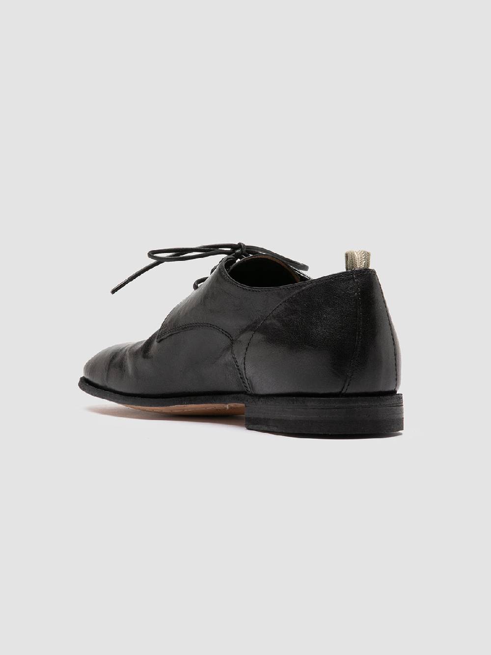 Officine Creative SOLITUDE 002 Scarpe Derby in Pelle Nera Promozione