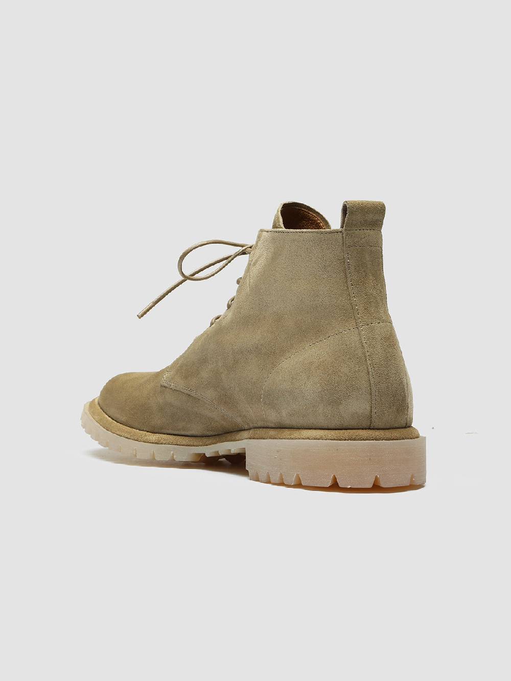 Officine Creative SPECTACULAR 002 Stivali in Pelle Scamosciata Marrone con allacciatura Negozi Online