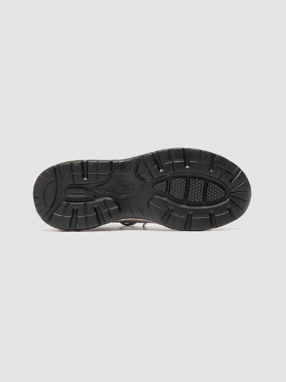 Officine Creative SUPURBIA 001 Sneaker Basse in Camoscio e Pelle Tortora Consegna Veloce