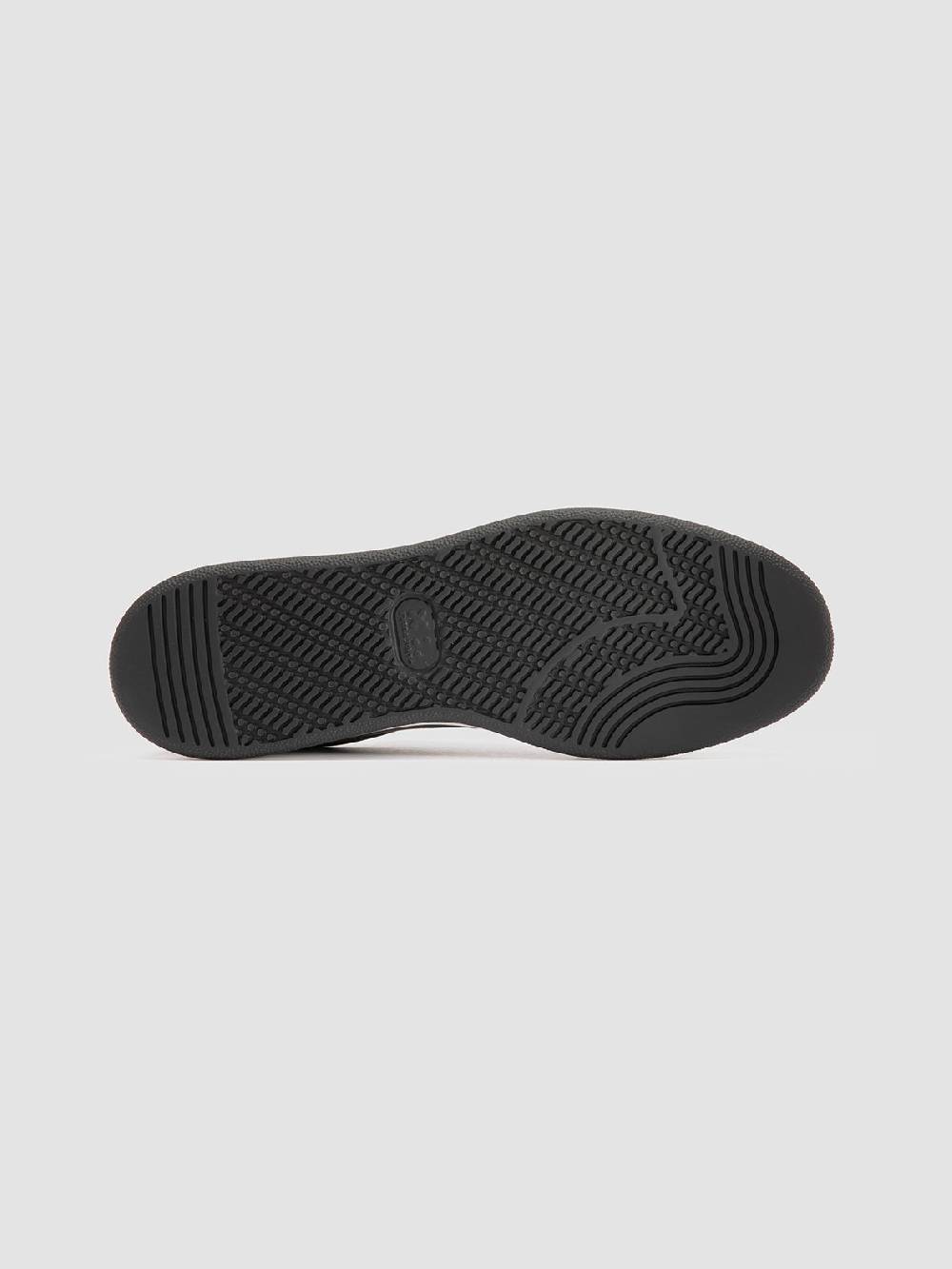 Officine Creative THE ANSWER 002 Sneaker Basse in Camoscio e Pelle Nera Affare Del Giorno