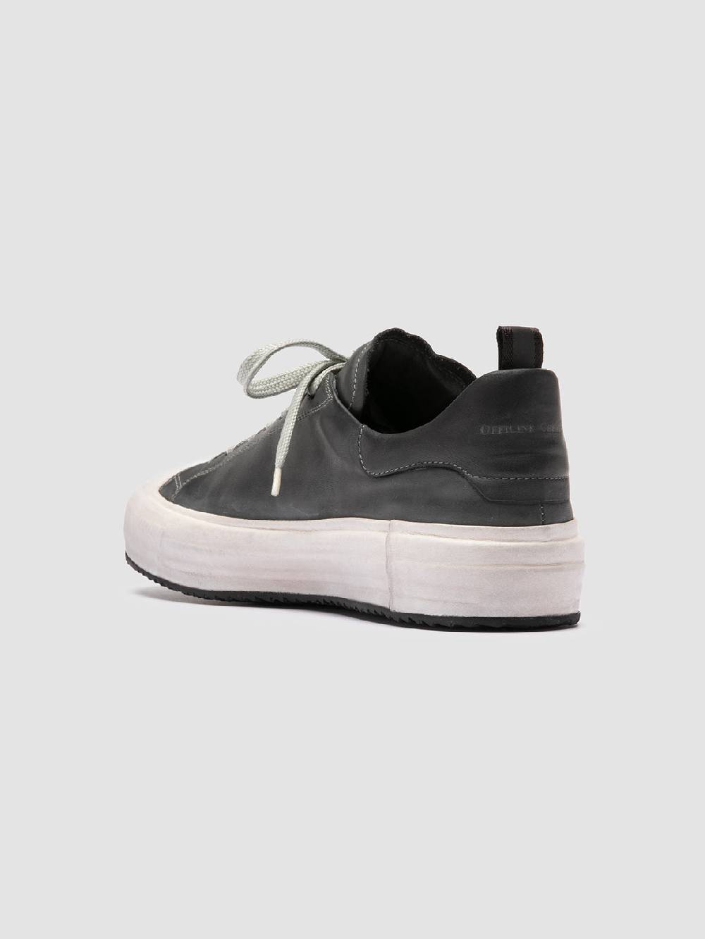 Officine Creative MES DD 001 Sneaker Basse in Pelle Grigia Online